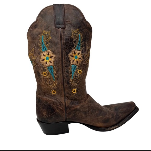 J.B. Dillion cowgirl boots sz 7.5B - Picture 3 of 10